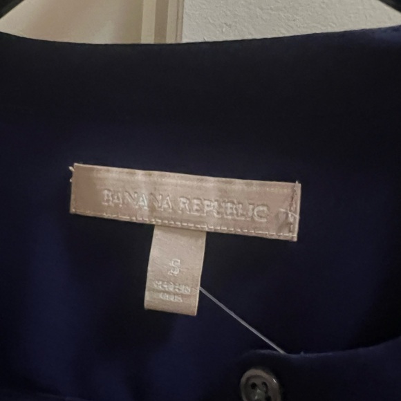 Banana Republic Deep Blue Dress Shirt - Picture 2 of 5